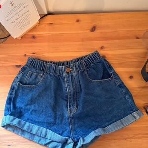 M Denim shorts